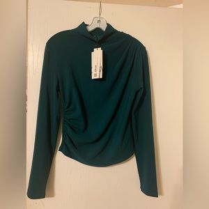 Zara new with tags beautiful green blouse